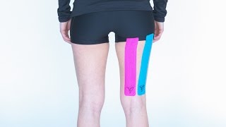 TRUETAPE Hamstrings  Hinterer Oberschenkel tapen Anleitung [upl. by Remot]