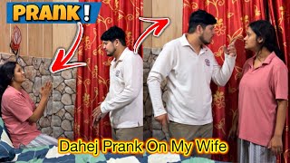 Dahej Prank On My Wife  nikkrichavlogs [upl. by Jacoby]