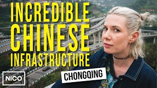 Chinas 3D City  Chongqings Incredible Infrastructure 含中文字幕 [upl. by Perusse]