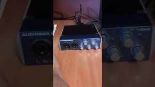 Presonus Audiobox USB 96 white noise hissing sound [upl. by Maury573]