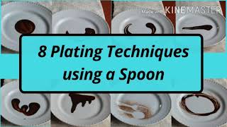 Sauce Plating Techniques using a Spoon [upl. by Madelle419]