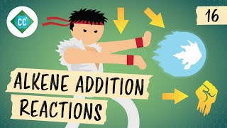 Alkene Addition Reactions Crash Course Organic Chemistry 16 [upl. by Mchail]