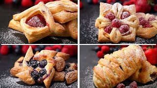 Puff Pastry 4 Ways [upl. by Newberry]