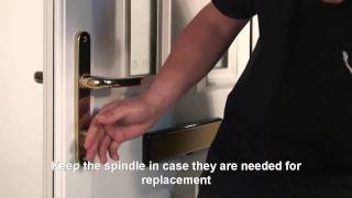 How to Replace uPVC Door Handles [upl. by Aleedis515]