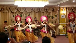 Palau Polynesian Dance Group Performs  Palasia Hotel [upl. by Hertz]