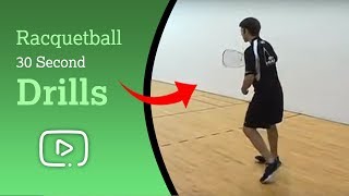 Play Better Racquetball  30 Second Drills featuring Shane Vanderson [upl. by Ailyn]