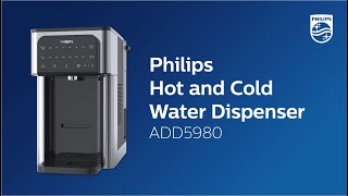 How to use Philips AllinOne Water Station  Water Dispenser ADD5980 [upl. by Johnath]