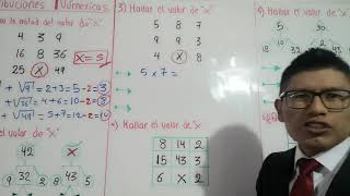 ANALOGÍAS Y DISTRIBUCIONES NUMÉRICAS [upl. by Hamel]