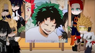 ✨ MHA react to Deku  Gacha Club  Compilation [upl. by Harahs]