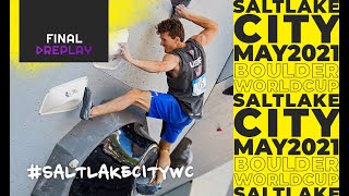 IFSC World Cup Salt Lake City 2021  Boulder finals [upl. by Ringler]