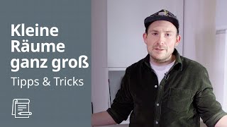 Kleine Räume einrichten  IKEA Tipps amp Tricks [upl. by Vivia]