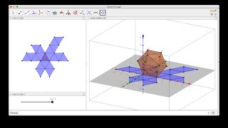 Sólidos Platónicos con GeoGebra 3D [upl. by Rexer]