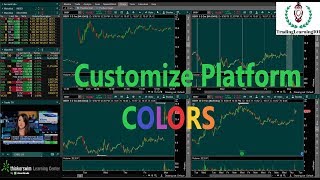 ThinkorSwim Customize Platform Colors [upl. by Suanne]