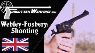 Shooting the WebleyFosbery Automatic Revolver  Including Safety PSA [upl. by Nellaf459]