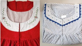 Latest nighty designs 2021  cotton nighties for women [upl. by Drofliw]