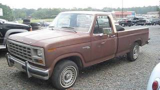 1981 Ford F100 Custom Start Up Engine and In Depth Tour [upl. by Chipman]