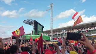 🔥Italian anthem at podium Monza 2019 🇮🇹🇮🇹🇮🇹 [upl. by Annairol]