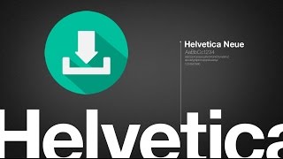 Como Instalar fuentes en Windows Helvetica [upl. by Okeim]