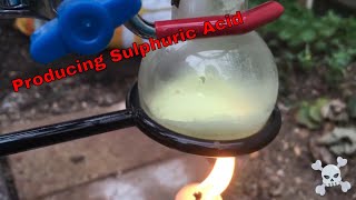 Producing Sulphuric Acid [upl. by Murry]