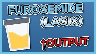 Furosemide Lasix Nursing Drug Card Simplified  Pharmacology [upl. by Eugilegna687]