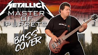 BASS COVER Metallica  Master of Puppets [upl. by Akenal978]