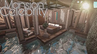 Bloxburg Mansion Modern Celebrity Elegant House  House Build [upl. by Richel762]