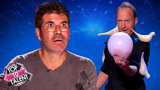 10 MIND BLOWING Magicians On Britains Got Talent [upl. by Eittam267]