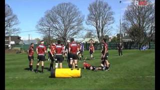 R80 Rugby Coaching Ruck Defence Drill with Scott Robertson [upl. by Les883]