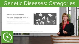 Genetic Diseases Categories – Genetics  Lecturio [upl. by Azaria778]