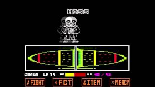 Undertale  Voice Acting Sans Fight  SFX [upl. by Ninette]