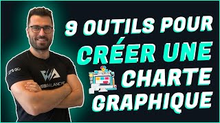 9 outils GRATUITS pour créer une charte graphique [upl. by Justus621]