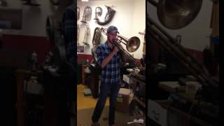 BBb Contrabass Trombone Demo [upl. by Anuahsar]