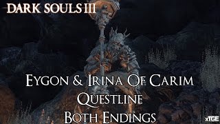 Dark Souls 3  Irinas Questline GOOD amp BAD ENDING FULL NPC QUEST WALKTHROUGH w COMMENTARY [upl. by Sirraj640]