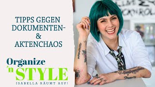 HOW TO Akten und Dokumente ordnen  ORGANIZE N STYLE  sixx [upl. by Weaver]