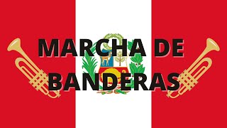 Marcha de Banderas ESENG  PERU [upl. by Auqkinahs]