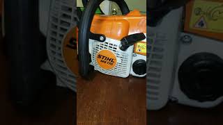 STIHL MS170 CHOKE LEVER FIX [upl. by Dhiman]