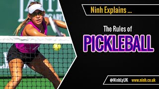 The Rules of Pickleball  EXPLAINED [upl. by Joni]