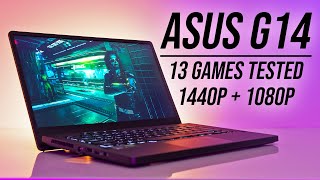 ASUS Zephyrus G14 5900HSRTX 3060 Gaming Benchmarks [upl. by Boaten]