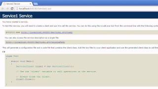 How to test WCF Service using wcftestclient [upl. by Cresida]