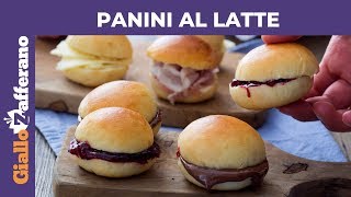 PANINI AL LATTE MORBIDISSIMI [upl. by Hegyera]