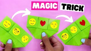 FUN origami MAGIC TRICK DIY paper trick [upl. by Oidgime]