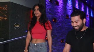 Nysa Devgan amp Orhan Awatramani Spotted At Hakkasan Restaurant In Bandra  Bollywood Mastiz [upl. by Tade]