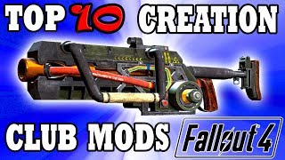 Fallout 4 Top 10 Creation Club Mods [upl. by Ahsoj]