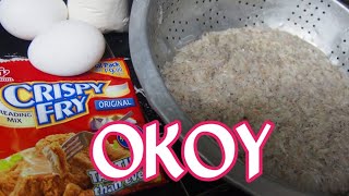 UKOY FILIPINO SHRIMP FRITTERS recipe with crispy fry [upl. by Bradney]