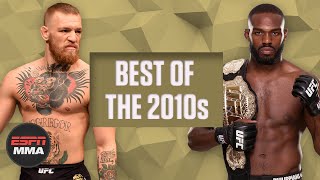 The best MMA fights of the decade McGregor vs Diaz Jones vs Gustafsson and more  ESPN MMA [upl. by Atilrahc591]