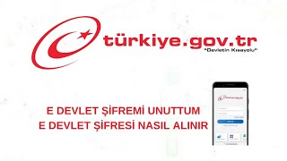 E Devlet Şifremi Unuttum  E Devlet Şifresi Nasıl Alınır [upl. by Pare]