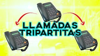 ¿Cómo activo las llamadas tripartitas [upl. by Aihsenek931]