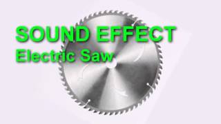 Electric Saw Sound Effect [upl. by Sacrod]