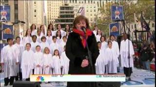 Susan Boyle  O Holy Night Today Show Rockefeller Plaza NY 23 Nov 10 [upl. by Narad712]