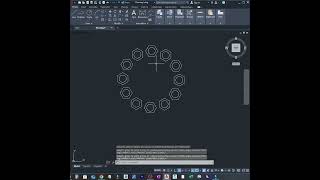 Cara menggunakan array di autocad [upl. by Renner645]